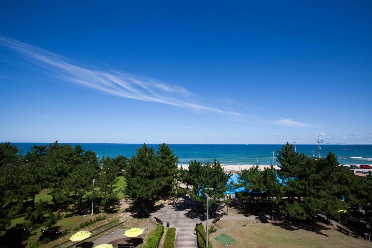 Benikea San&Bada Jumunjin Resort Gangneung Exteriör bild